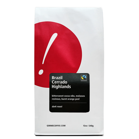 Brazil Cerrado Highlands (Fairtrade) - Gimme! Coffee