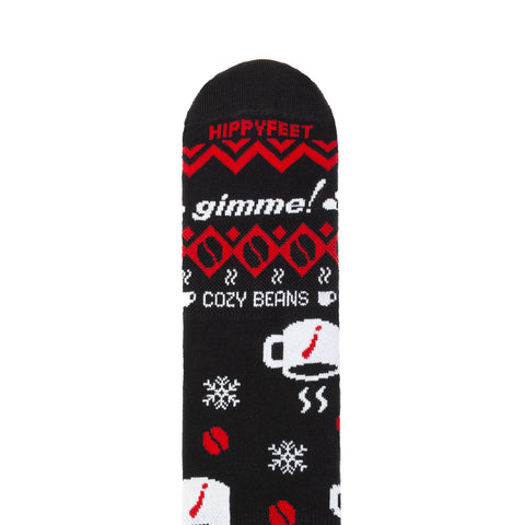 Cozy Beans Socks - Red